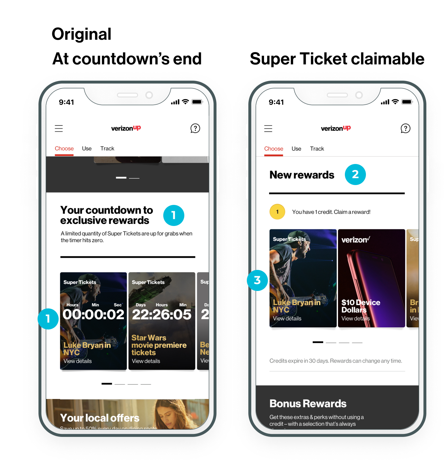 Super Tickets Reward Designs Original
